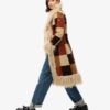 Long manteau afghan en patchwork Long manteau afghan en patchwork
