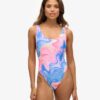 Maillot de bain dos nu imprimé Maillot de bain dos nu imprimé