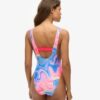 Maillot de bain dos nu imprimé Maillot de bain dos nu imprimé