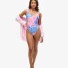 Maillot de bain dos nu imprimé Maillot de bain dos nu imprimé