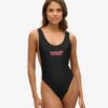 Maillot de bain dos nu élastiqué Maillot de bain dos nu élastiqué