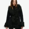 Manteau afghan doublé de fausse fourrure Manteau afghan doublé de fausse fourrure