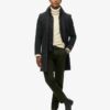 Manteau de ville deux-en-un ajusté Manteau de ville deux-en-un ajusté