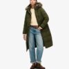 Manteau long Everest en fausse fourrure Manteau long Everest en fausse fourrure