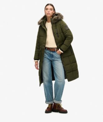 Manteau long Everest en fausse fourrure Manteau long Everest en fausse fourrure