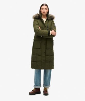 Manteau long Everest en fausse fourrure Manteau long Everest en fausse fourrure