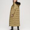 Manteau long Hooded en fausse fourrure Manteau long Hooded en fausse fourrure