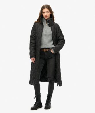 Manteau matelassé extra-long