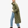 Manteau matelassé extra-long Manteau matelassé extra-long