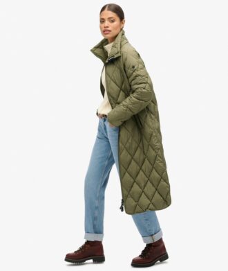 Manteau matelassé extra-long