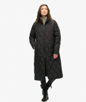 Manteau matelassé extra-long