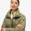 Manteau matelassé extra-long Manteau matelassé extra-long