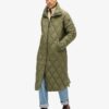 Manteau matelassé extra-long Manteau matelassé extra-long