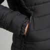 Manteau matelassé long à capuche en fausse fourrure Manteau matelassé long à capuche en fausse fourrure
