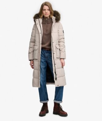 Manteau matelassé long Everest Puffer