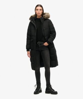 Manteau matelassé long Everest Puffer
