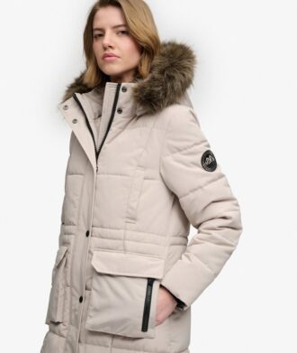 Manteau matelassé long Everest Puffer
