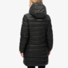 Manteau matelassé mi-long Fuji à capuche Manteau matelassé mi-long Fuji à capuche