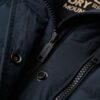 Manteau Puffer long à capuche Fuji Manteau Puffer long à capuche Fuji