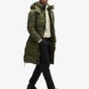 Manteau Puffer long en ripstop Manteau Puffer long en ripstop