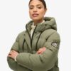 Manteau Puffer long en ripstop Manteau Puffer long en ripstop