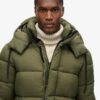 Manteau Puffer long en ripstop Manteau Puffer long en ripstop