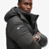 Manteau Puffer long en ripstop Manteau Puffer long en ripstop