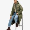 Manteau Puffer long en ripstop Manteau Puffer long en ripstop