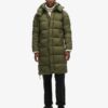 Manteau Puffer long en ripstop Manteau Puffer long en ripstop