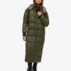 Manteau Puffer long en ripstop Manteau Puffer long en ripstop
