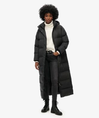 Manteau Puffer maxi à capuche
