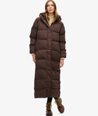 Manteau Puffer maxi à capuche