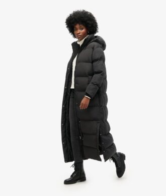 Manteau Puffer maxi à capuche