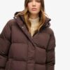 Manteau Puffer maxi à capuche Manteau Puffer maxi à capuche