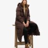 Manteau Puffer maxi à capuche Manteau Puffer maxi à capuche