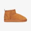 Mini-bottes en daim et sherpa Mini-bottes en daim et sherpa