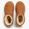 Mini-bottes en daim et sherpa Mini-bottes en daim et sherpa