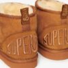 Mini-bottes en daim et sherpa Mini-bottes en daim et sherpa