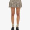 Mini-jupe plissée taille basse Mini-jupe plissée taille basse