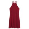Mini-robe ajustée et évasée en jersey Mini-robe ajustée et évasée en jersey