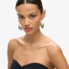 Mini-robe bandeau en dentelle style années 50 Mini-robe bandeau en dentelle style années 50