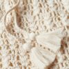 Mini-robe caraco en crochet Mini-robe caraco en crochet