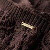 Mini-robe caraco en crochet Mini-robe caraco en crochet
