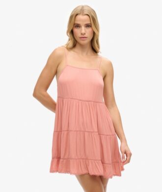 Mini-robe de plage à bretelles