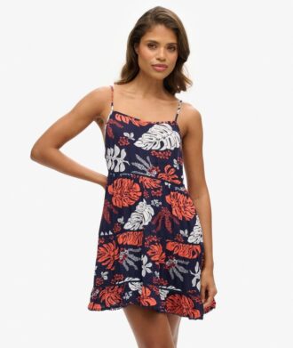 Mini-robe de plage à bretelles