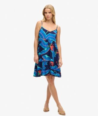 Mini-robe de plage à bretelles