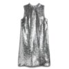 Mini-robe droite à paillettes Mini-robe droite à paillettes