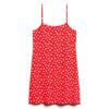 Mini-robe en jersey à bretelles imprimée Mini-robe en jersey à bretelles imprimée