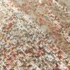 Mini-robe à manches longues imprimée et pailletée