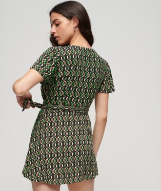 Mini-robe portefeuille Vintage